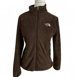 The North Face Women’s Brown Zip Up Fleece Jacket Size Small